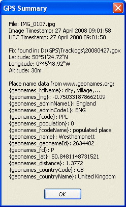 checkgpsdata
